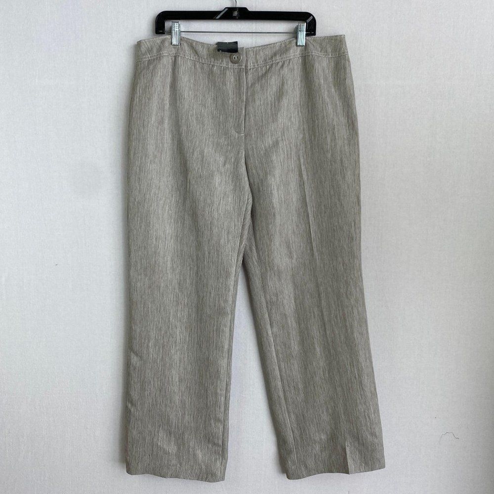 LAURA Gray Straight Leg Pant NWT